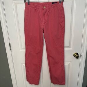 Vineyard Vines Club Chino Pant Men’s Size 32x32 Salmon Pink GUC